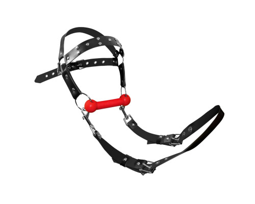 БДСМ кляп-упряжка  Art of Sex - BDSM Gag Harness Pony