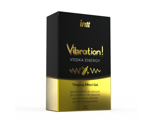 Жидкий вибратор Intt Vibration Vodka (15 мл) (мятая упаковка!!!)