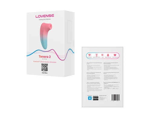 Вакуумний кліторальний смарт-стимулятор Lovense Tenera 2
