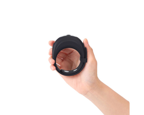 Ерекційне віброкільце Dorcel Fit Vibe Ring, регульований діаметр 4–5,7 см, 10 режимів