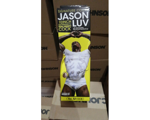 Фаллоимитатор Doc Johnson Jason Luv 10 Inch Cock - ULTRASKYN (мятая упаковка!!!)