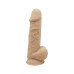 Фалоімітатор з вібрацією SilexD Norman Vibro Flesh (Model 1 size 8,5") LRS (упаковка від 8'' моделі)