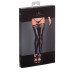 Панчохи з мокрим ефектом Noir Handmade F135 Powerwetlook stockings, XXL, без мисків