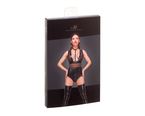 Боді з мокрим ефектом Noir Handmade F183 Powerwetlook body, L